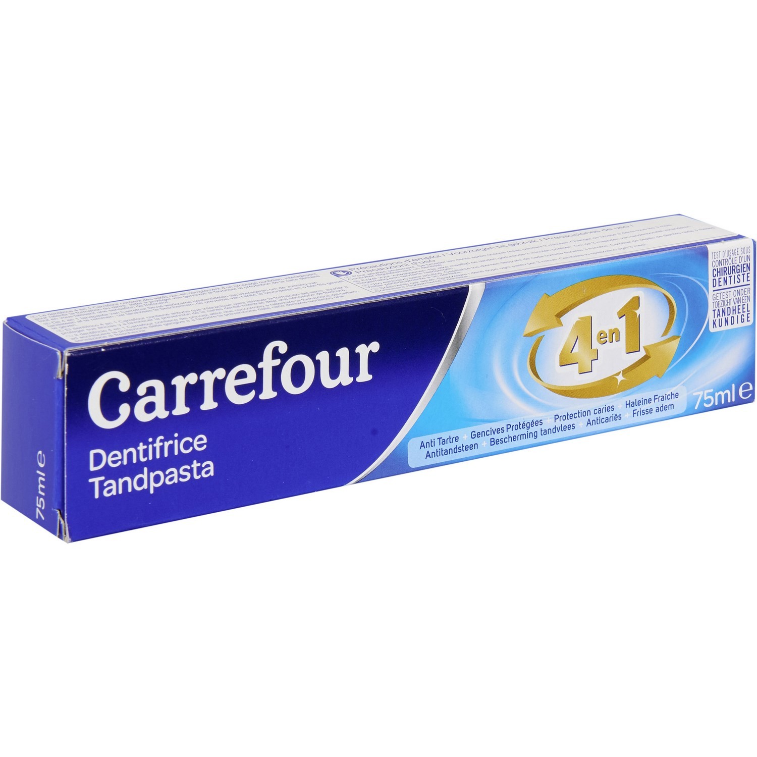 Dentifrice 4 en 1 CARREFOUR