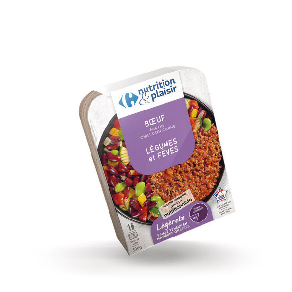 Plat cuisiné Nutrtion & Plaisir