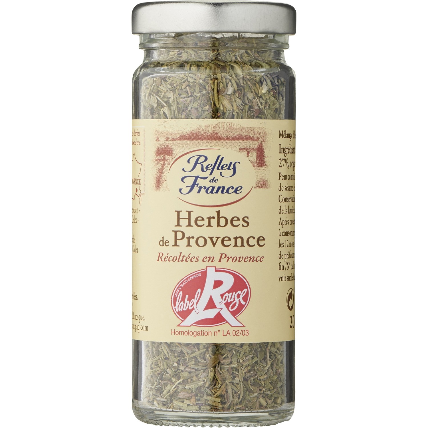 Herbes de Provence Label Rouge REFLETS DE FRANCE