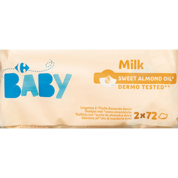 LINGETTES CARREFOUR BABY