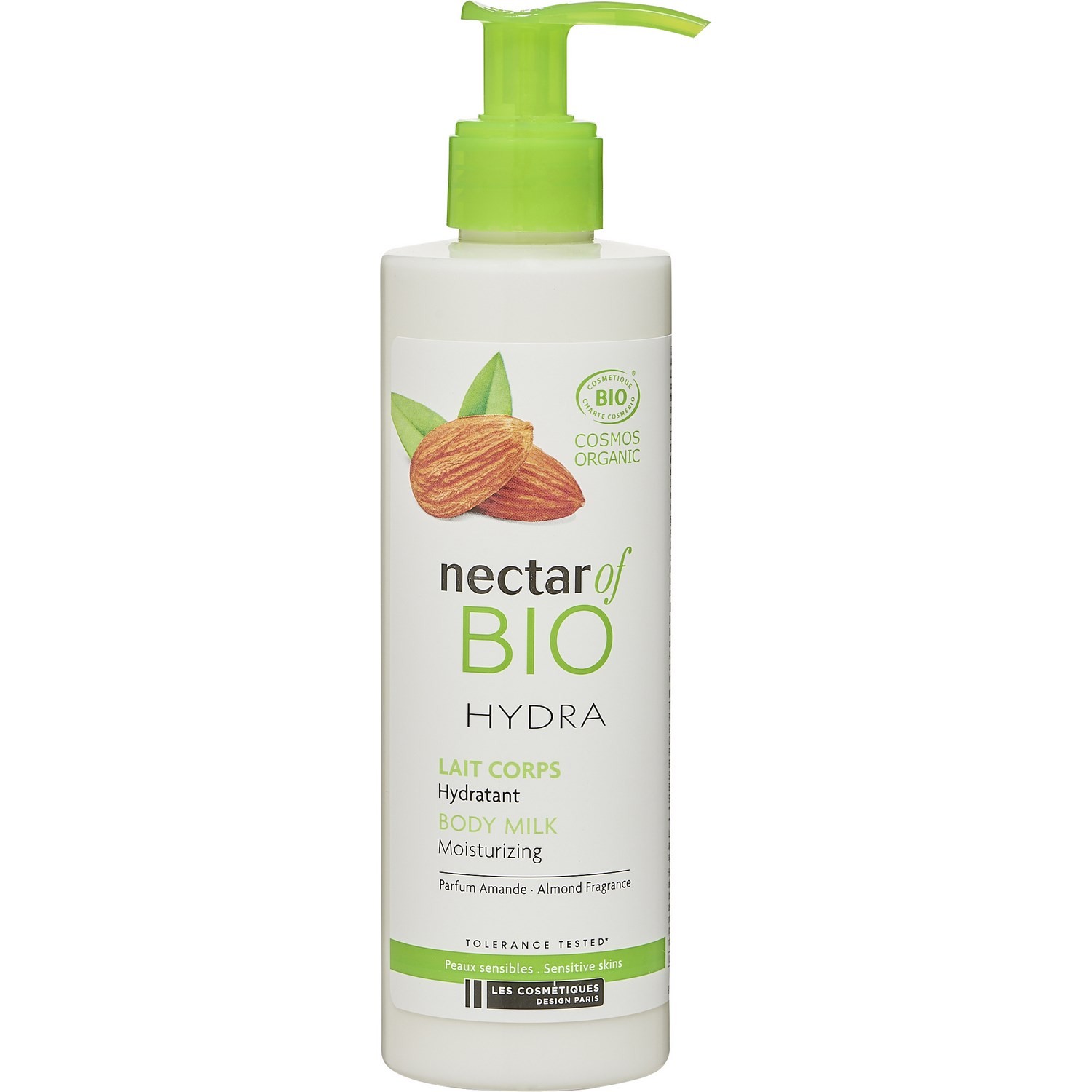 Lait corps hydratant parfum amande NECTAR OF BIO