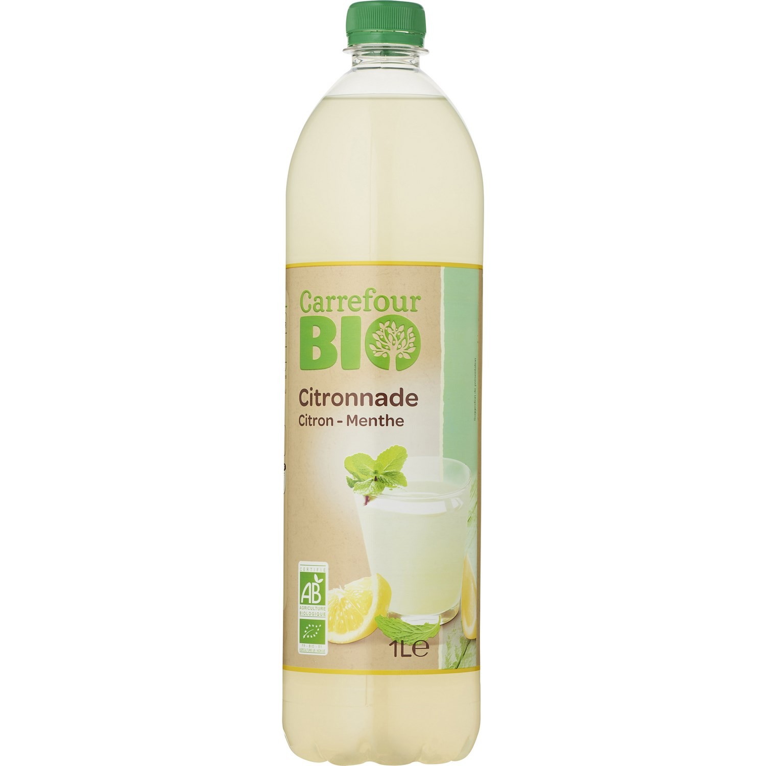 Boisson citronnade citron/menthe Bio CARREFOUR BIO