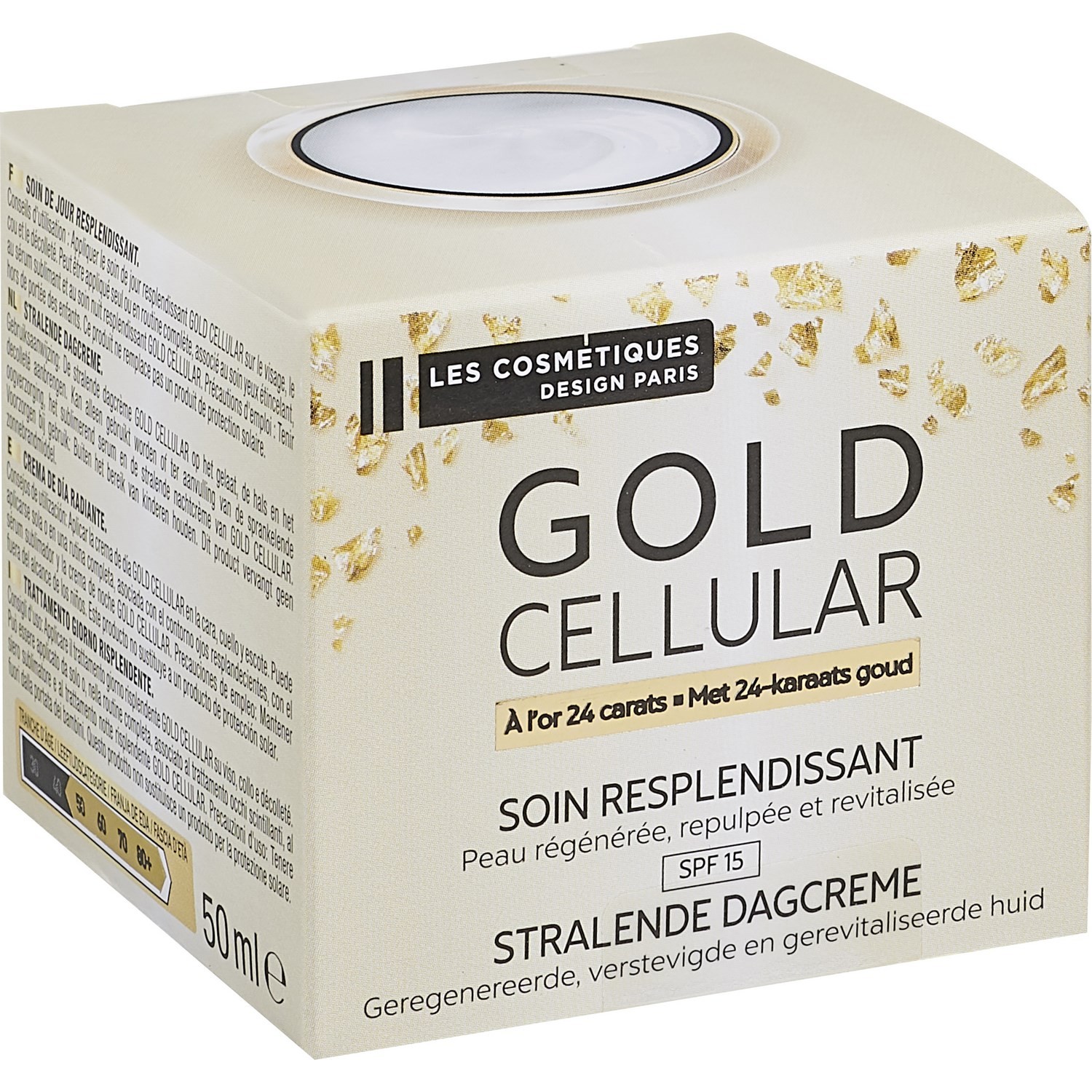 LCS ULTIMATE AGE Crème visage Gold Cellular LES COSMETIQUES DESIGN PARIS 3560071228521 (3560071228521)