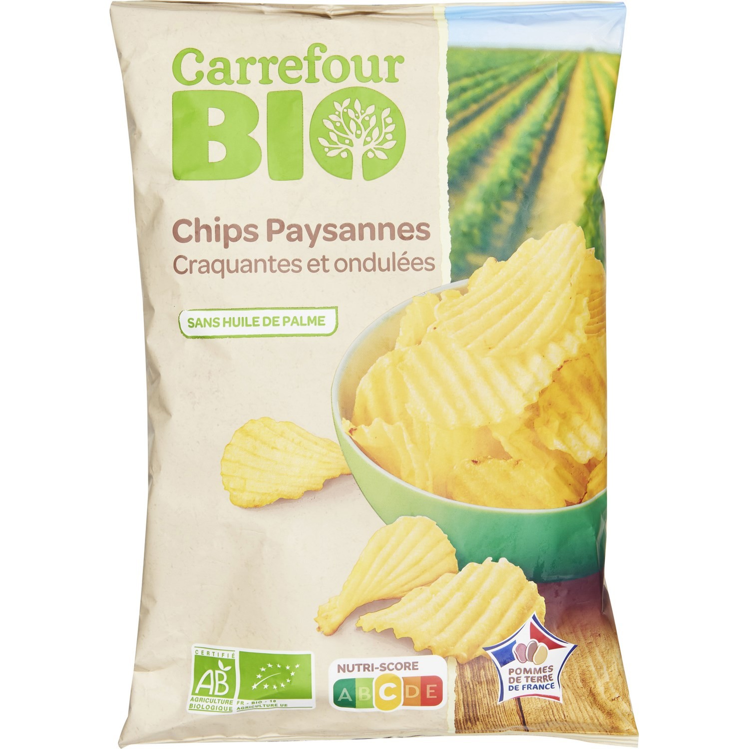 Chips paysannes CARREFOUR BIO