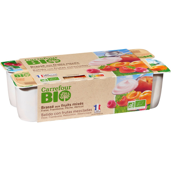 Brassés aux fruits mixés