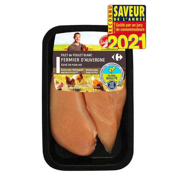Filets de Poulet fermier Label Rouge