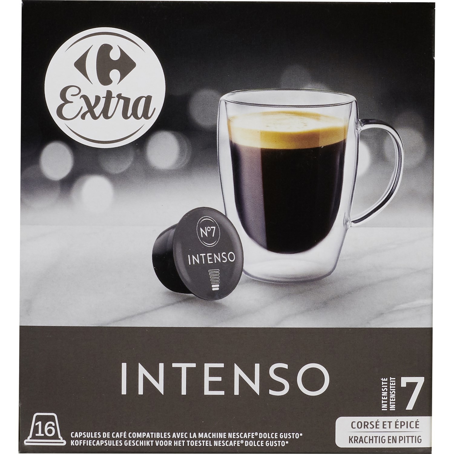 Café capsules Intenso CARREFOUR
