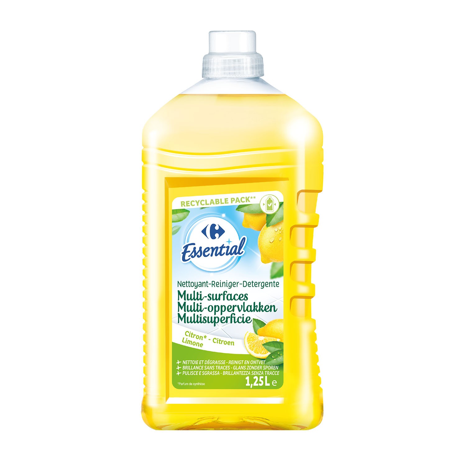 Nettoyant ménager multi-surfaces citron CARREFOUR