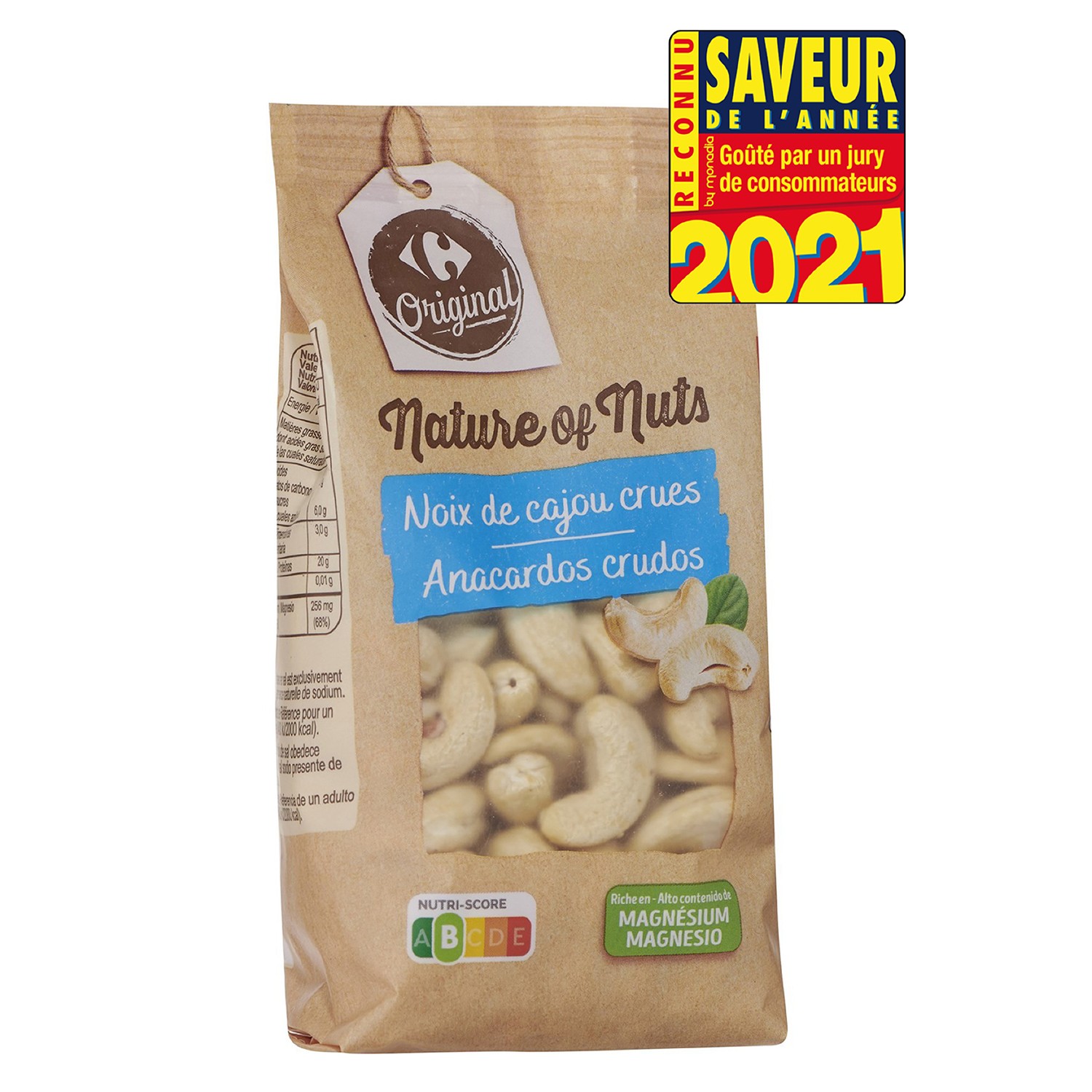 Noix de cajou crues CARREFOUR