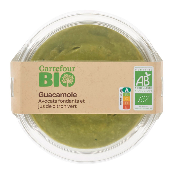 CARREFOUR BIO Guacamole bio code EAN 3560071239619 