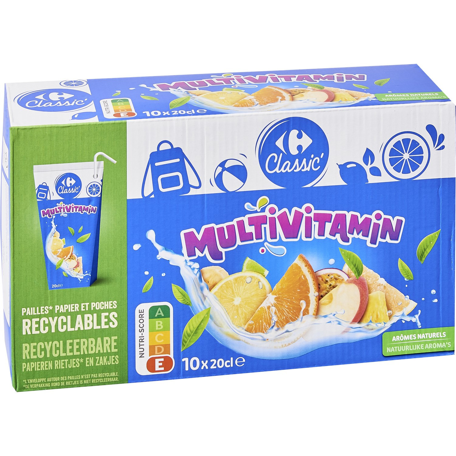 Boisson multivitamines CARREFOUR CLASSIC' 3560071252274 CRF CLASSIC Boisson multivitamines CARREFOUR CLASSIC' 3560071252274 CRF CLASSIC