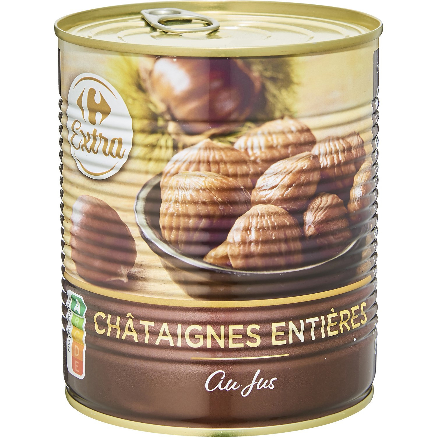 CARREFOUR EXTRA Châtaignes entières au jus CARREFOUR EXTRA code EAN 3560071257378 