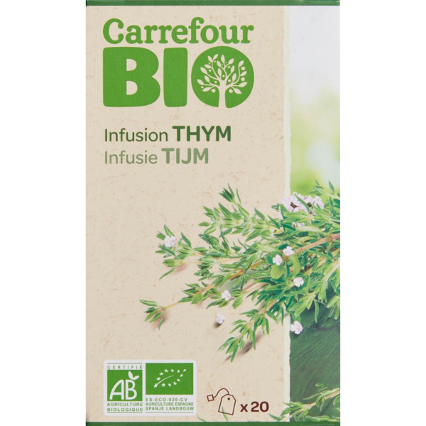 CARREFOUR BIO Infusion code EAN 3560071267100 