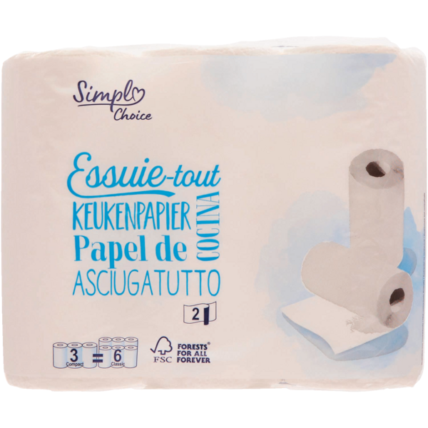SIMPL Essuie-tout compact code EAN 3560071269524 
