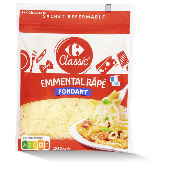 Emmental français râpé