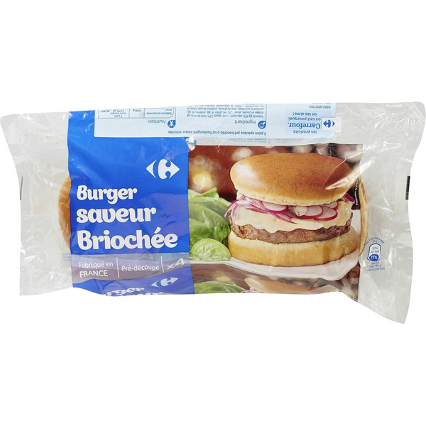 CARREFOUR CLASSIC' Pains pour Hamburgers code EAN 3560071269685 