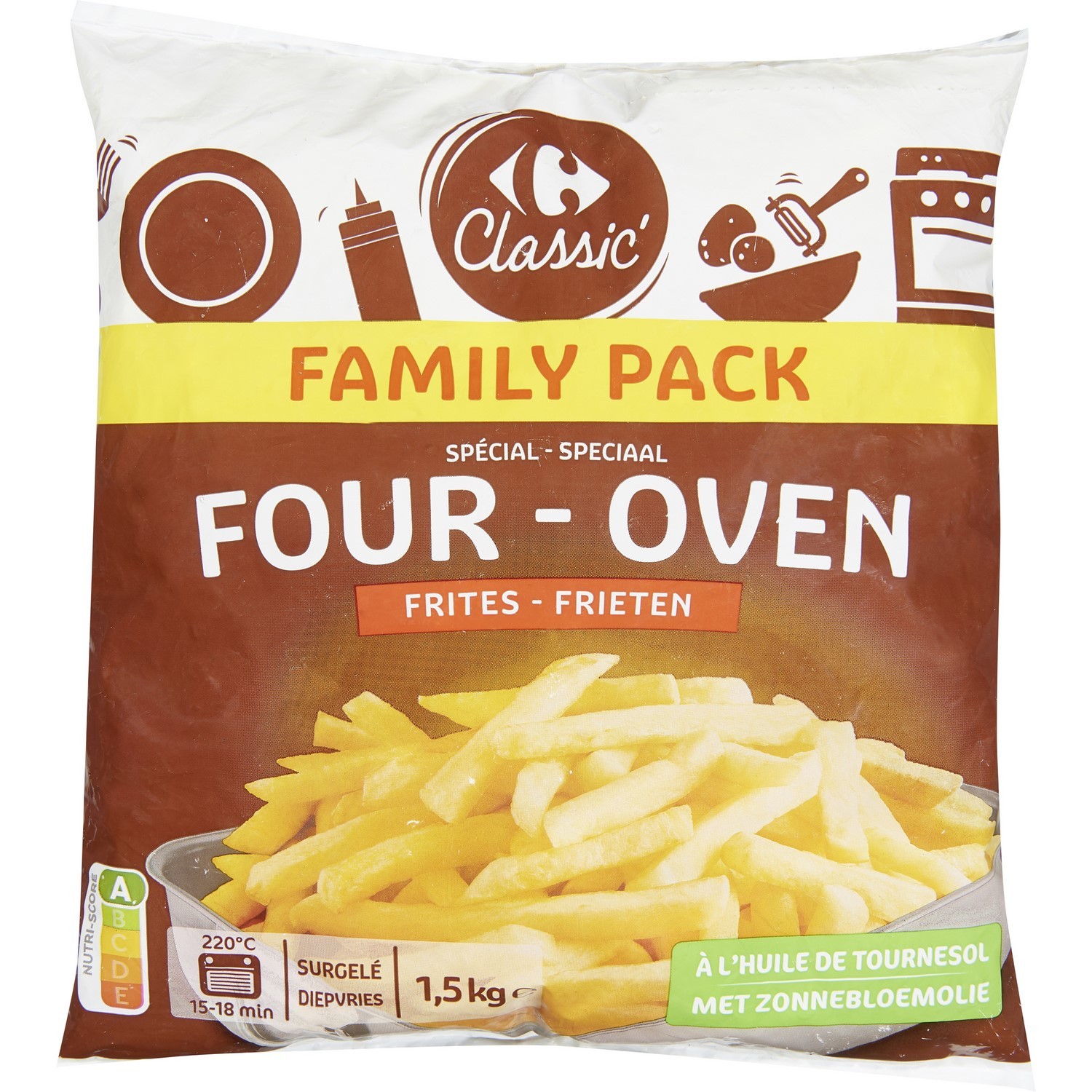 frites spécial four CARREFOUR CLASSIC'