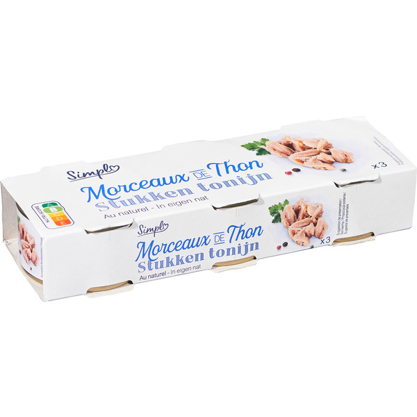 Thon morceaux au naturel