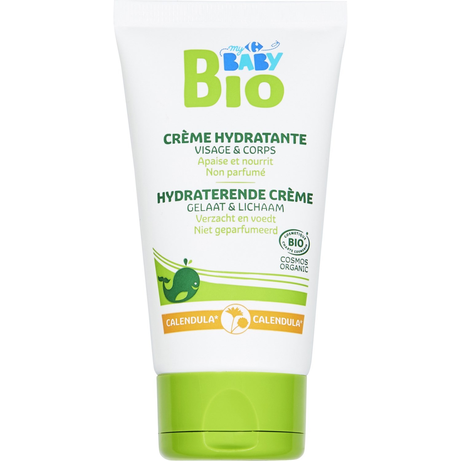Crème bébé hydratante CARREFOUR BABY BIO