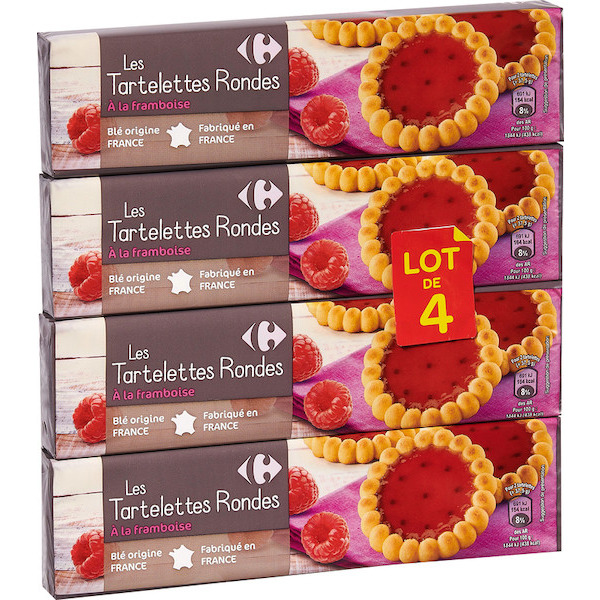 Les tartelettes rondes