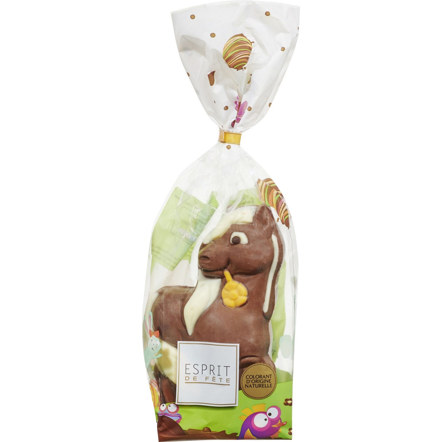 Chocolat de Pâques au lait poney CRF CDM