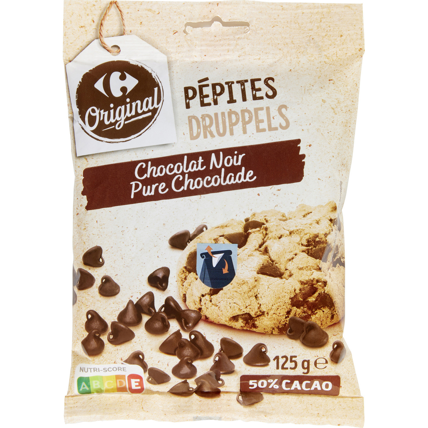 Pépites de chocolat  CARREFOUR