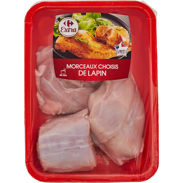CARREFOUR EXTRA Morceaux Choisis de Lapin code EAN 3560071348809 