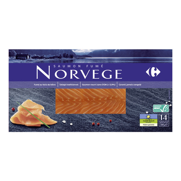 Saumon fumé Norvège ASC