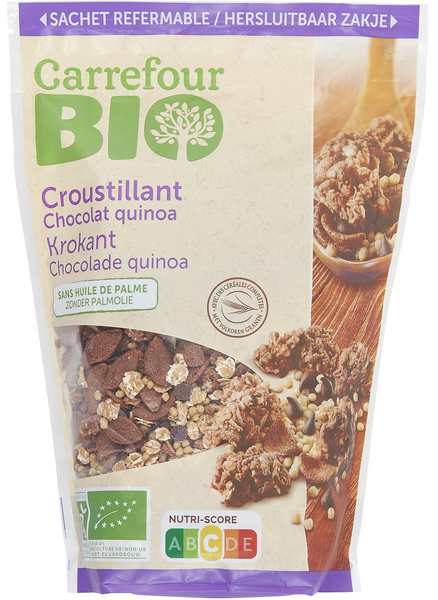 CARREFOUR BIO Muesli code EAN 3560071407650 