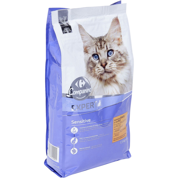 CARREFOUR COMPANINO  EXPERT Croquettes pour chat code EAN 3560071410001 