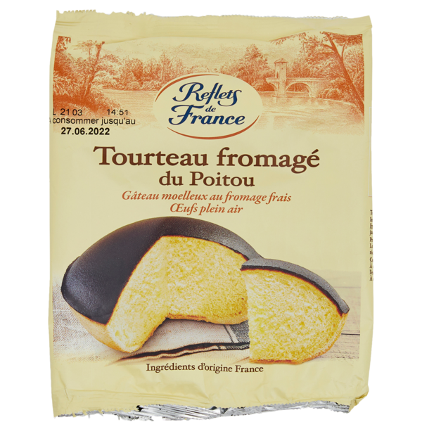 Gâteau tourteau fromagé du Poitou