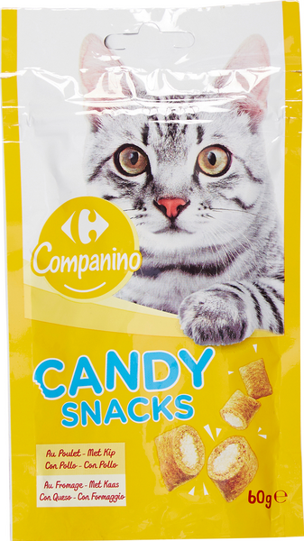 CARREFOUR COMPANINO Snacks pour chat code EAN 3560071411053 