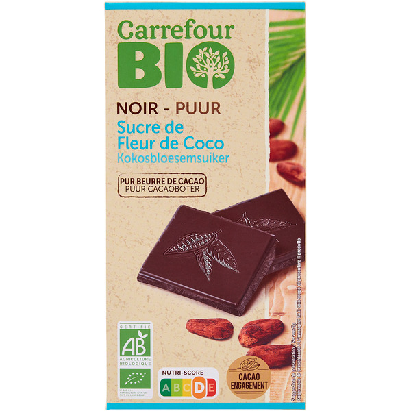 Tablette Chocolat Noir