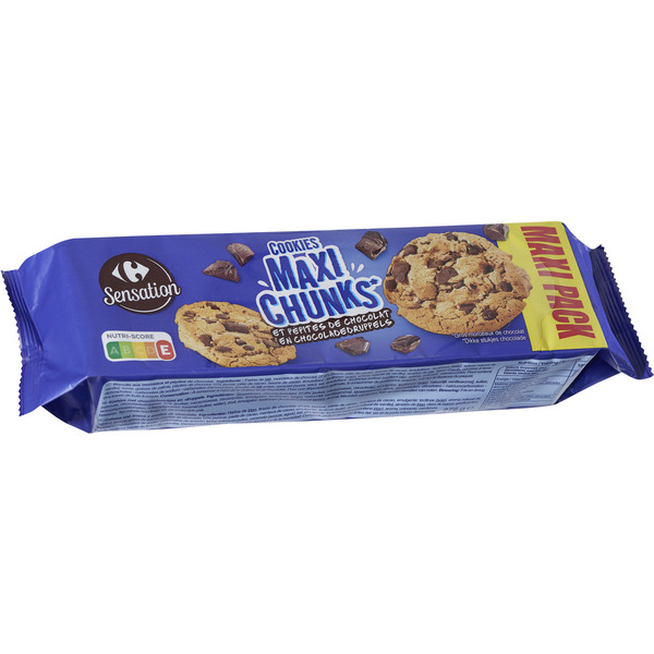 Cookies Maxi Chunks et pépites de chocolat