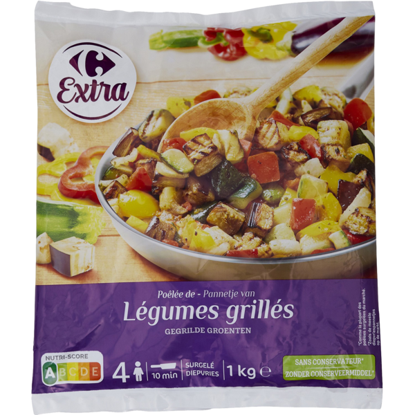 Poêlée de légumes grillés