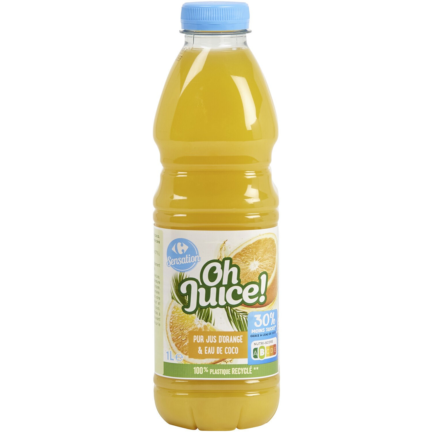 Jus d'orange eau de coco CARREFOUR SENSATION