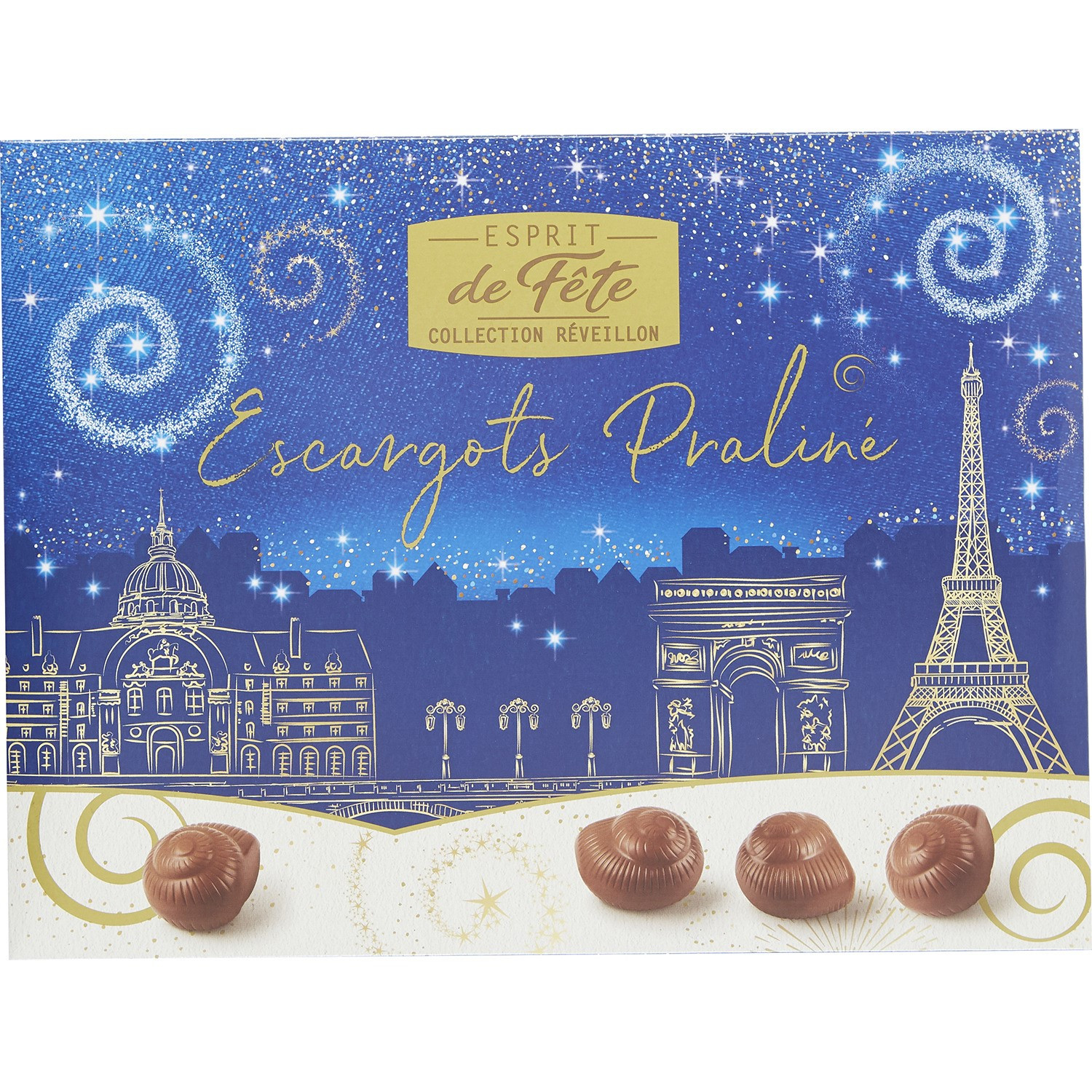 Chocolat escargot praliné ESPRIT DE FETE