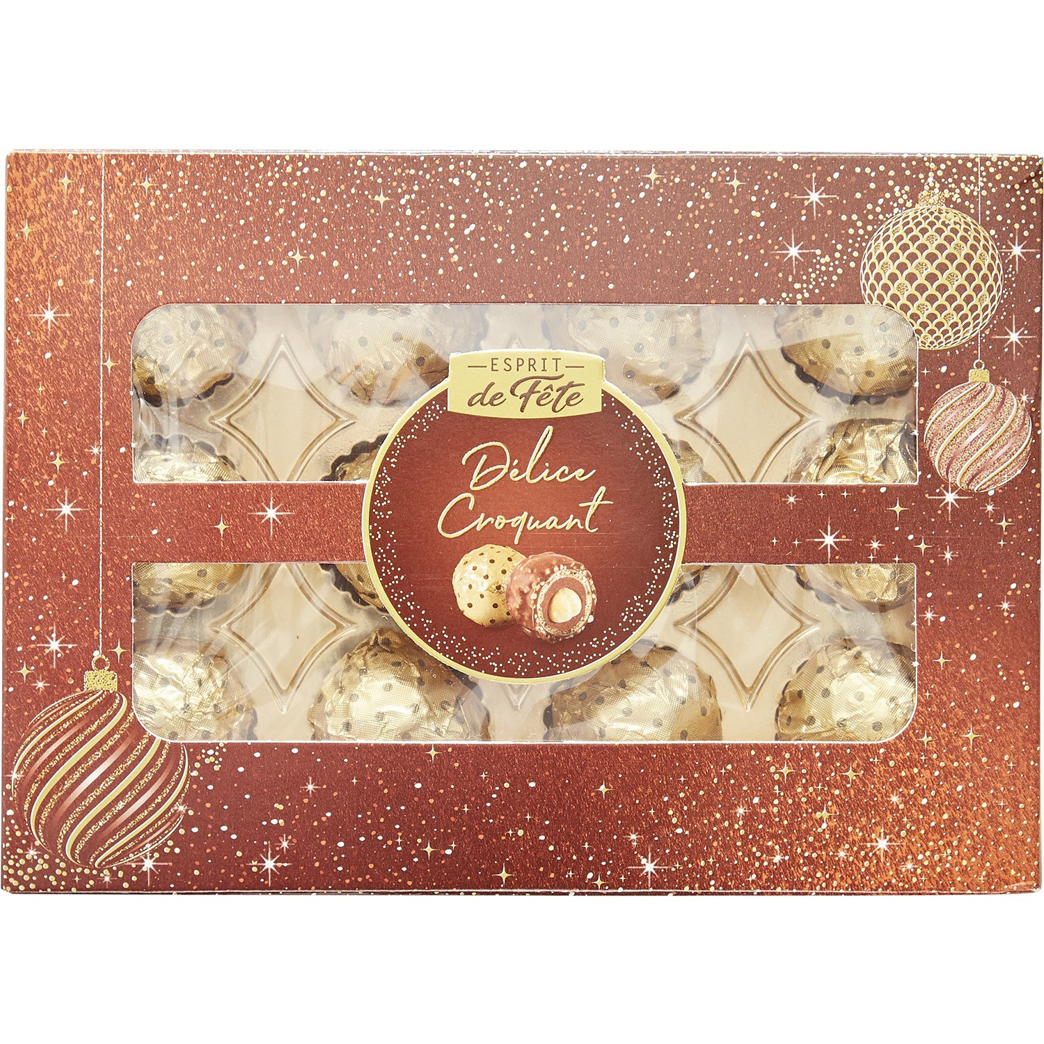 Chocolats délice croquant ESPRIT DE FETE