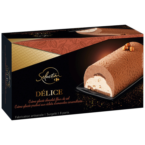 Bûche glacée