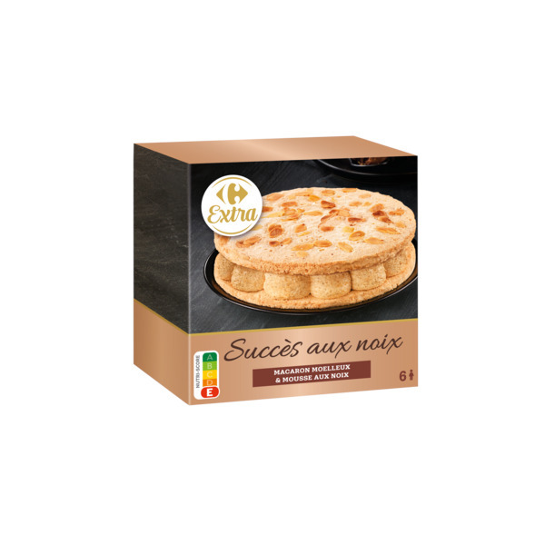 Succès aux noix surgelé