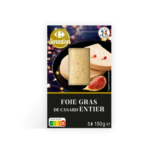 Foie gras de canard entier