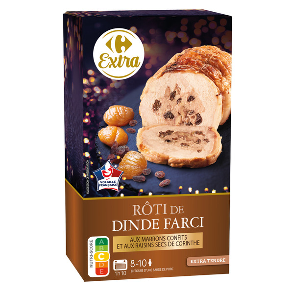 Rôti de dinde farci