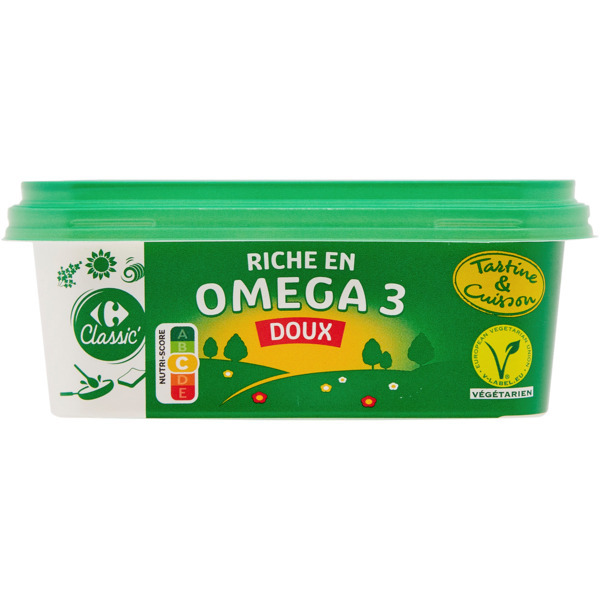 Margarine Oméga 3 doux