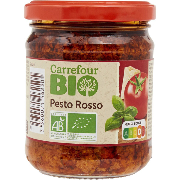 CARREFOUR BIO Sauce Pesto code EAN 3560071462505 