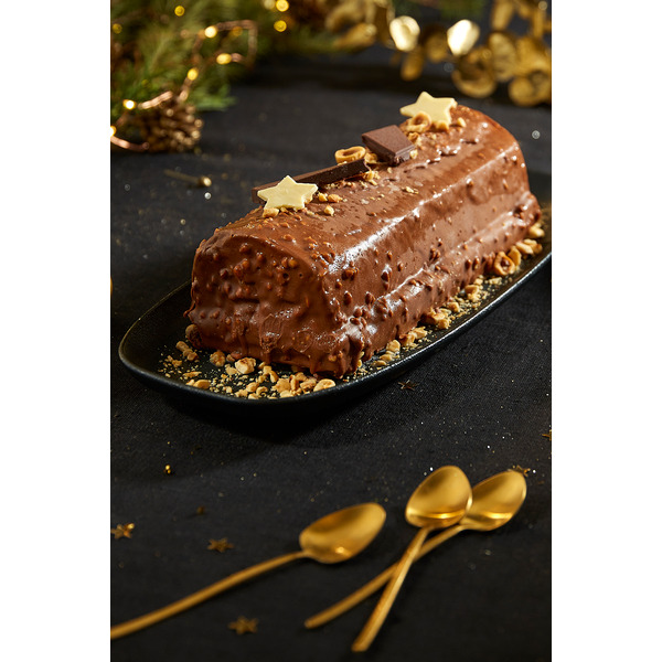 Bûche façon rocher surgelée