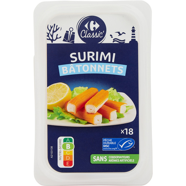 Bâtonnet de Surimi