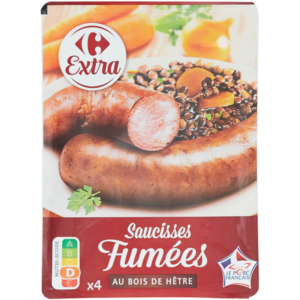 Saucisses fumées
