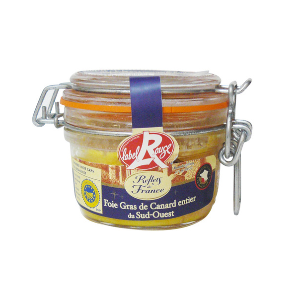 Foie gras de canard entier I.G.P du Sud-Ouest L...