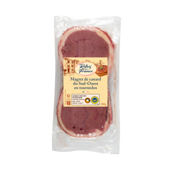 Magret de canard en tournedos