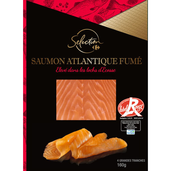 Saumon fumé Label Rouge